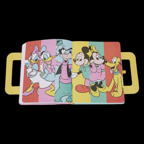 Loungefly Disney 100th Mickey & Friends Classic Lunchbox Stationery Journal-NIP - Picture 2 of 6
